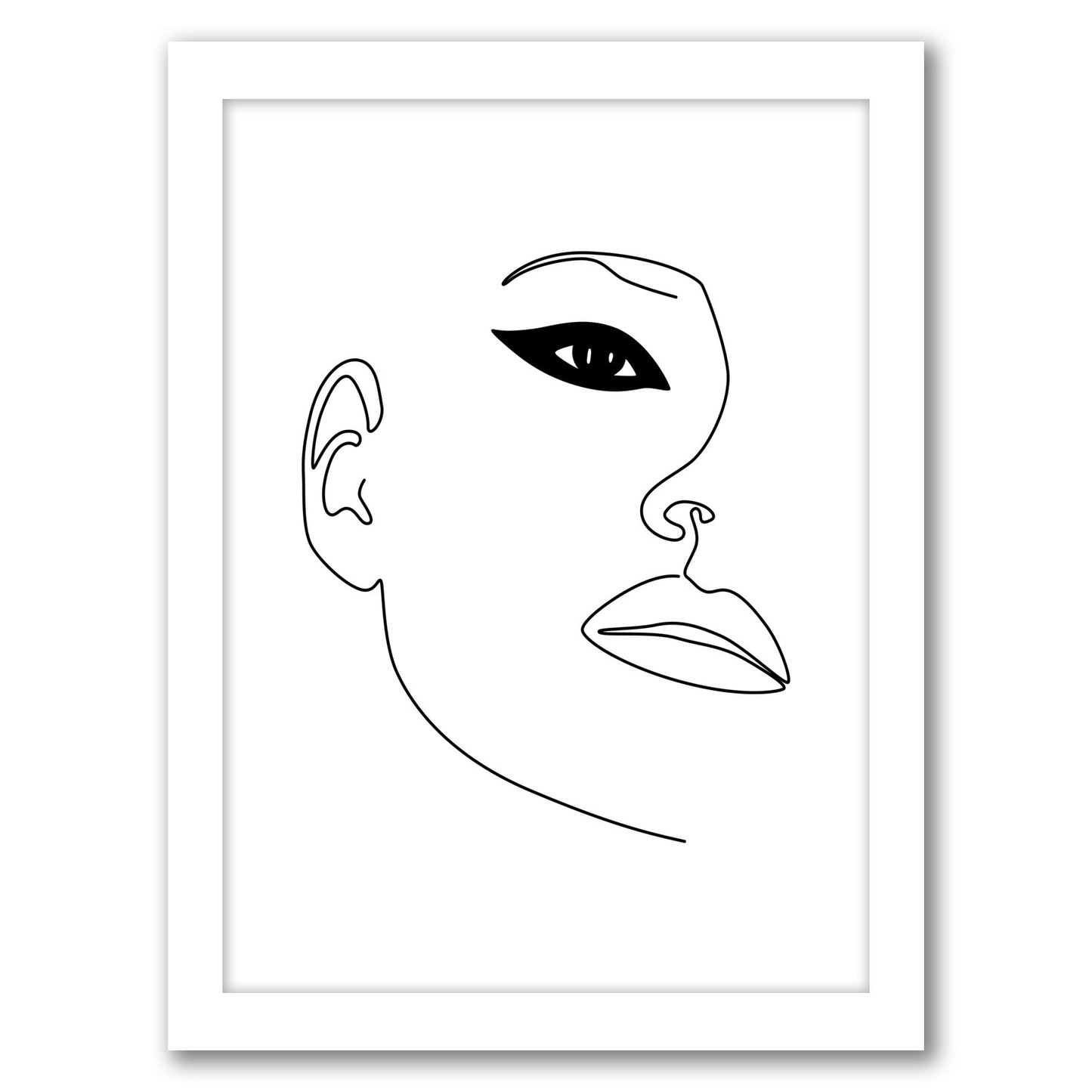Kate Eye by Explicit Design - Framed Print