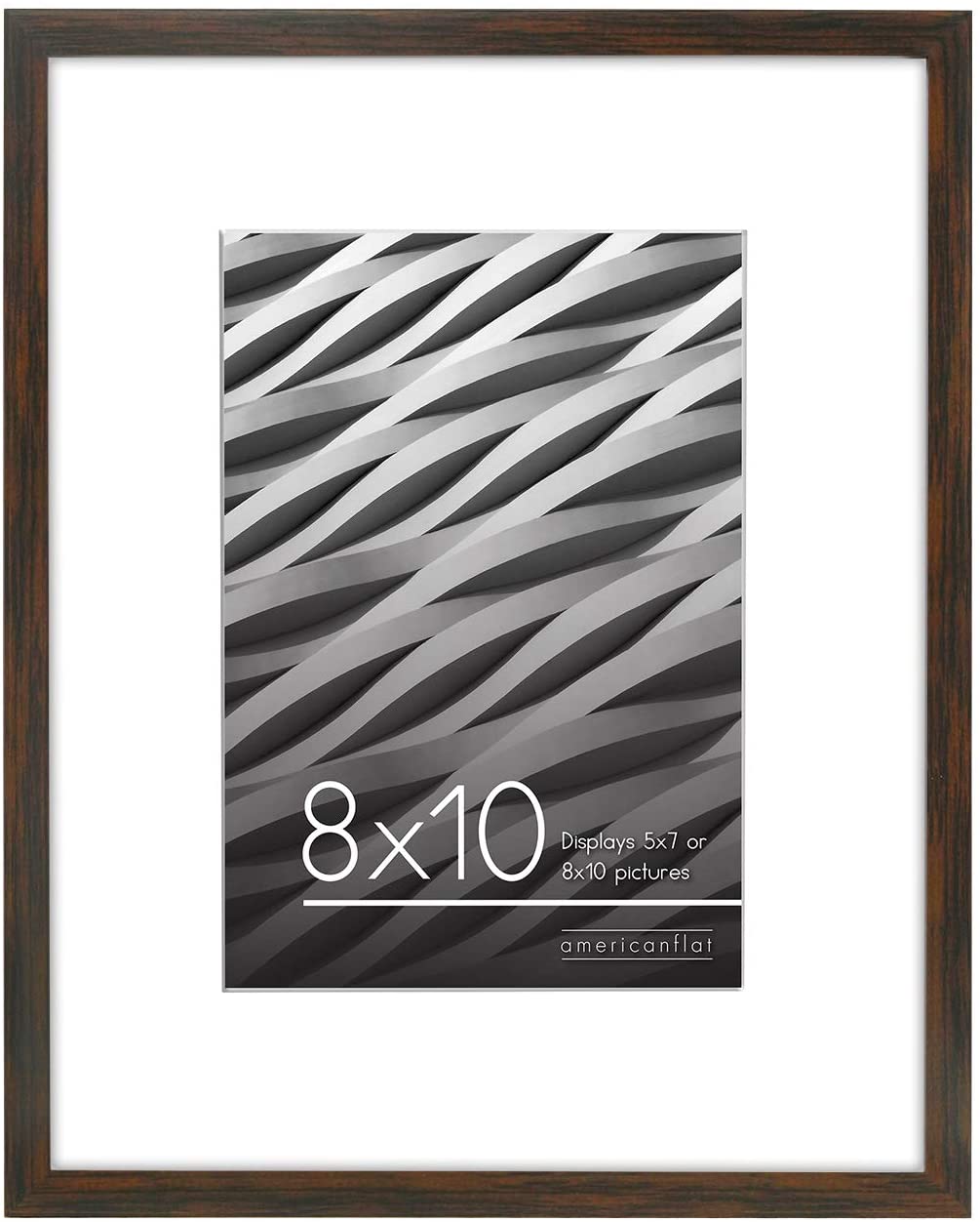 Gallery Picture Frame with Mat | Streamline Collection