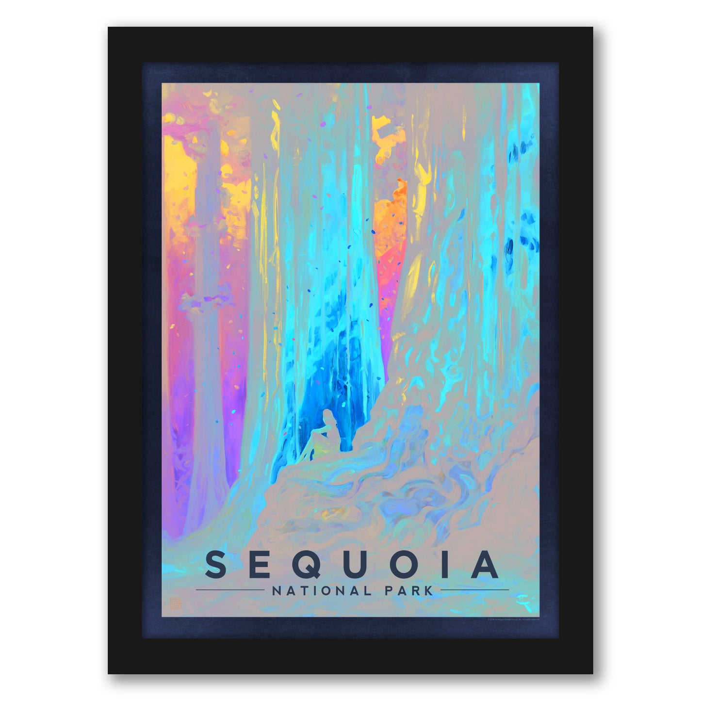 KC National Park Sequoia by Anderson Design Group - Framed Print