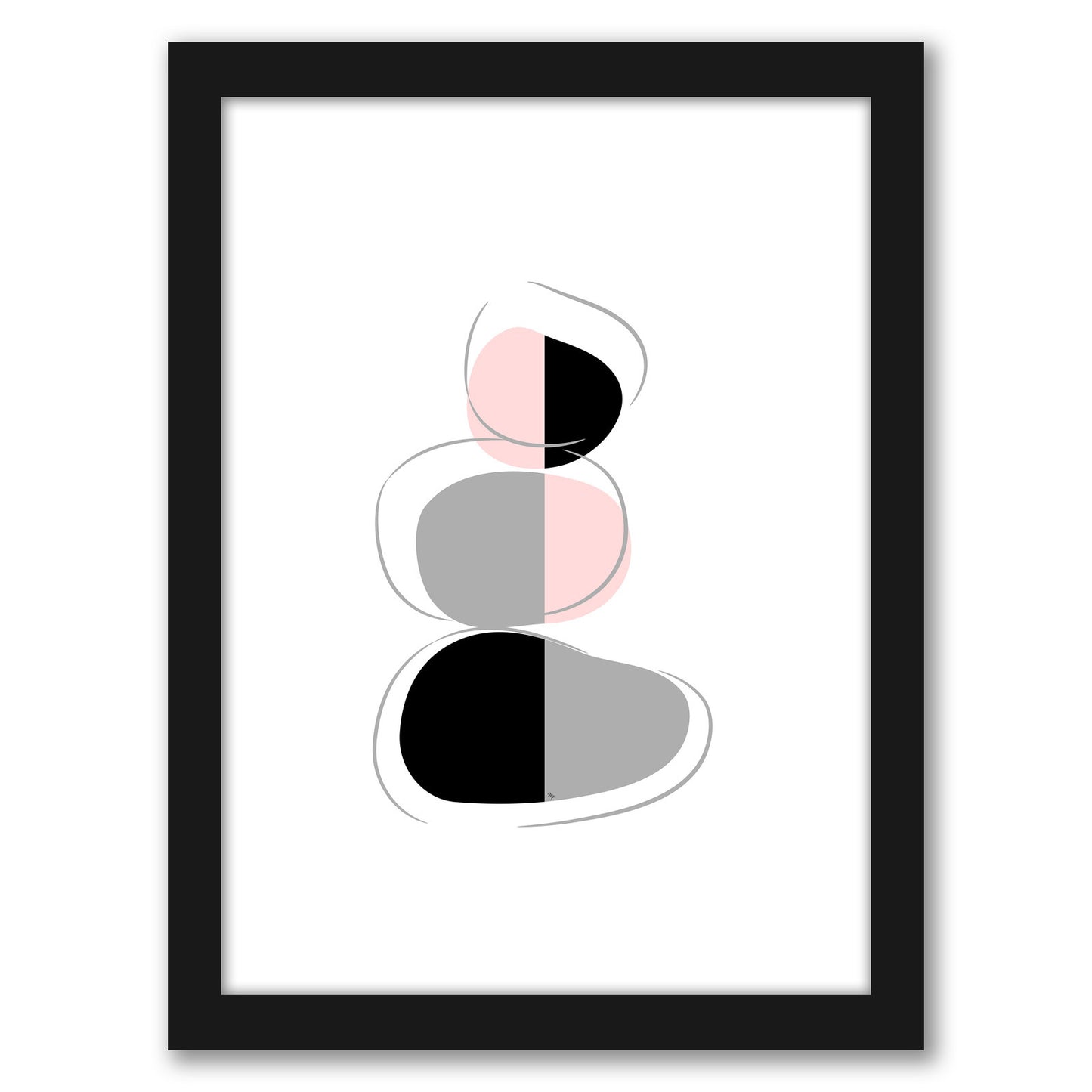 Stonesone By Martina - Framed Print