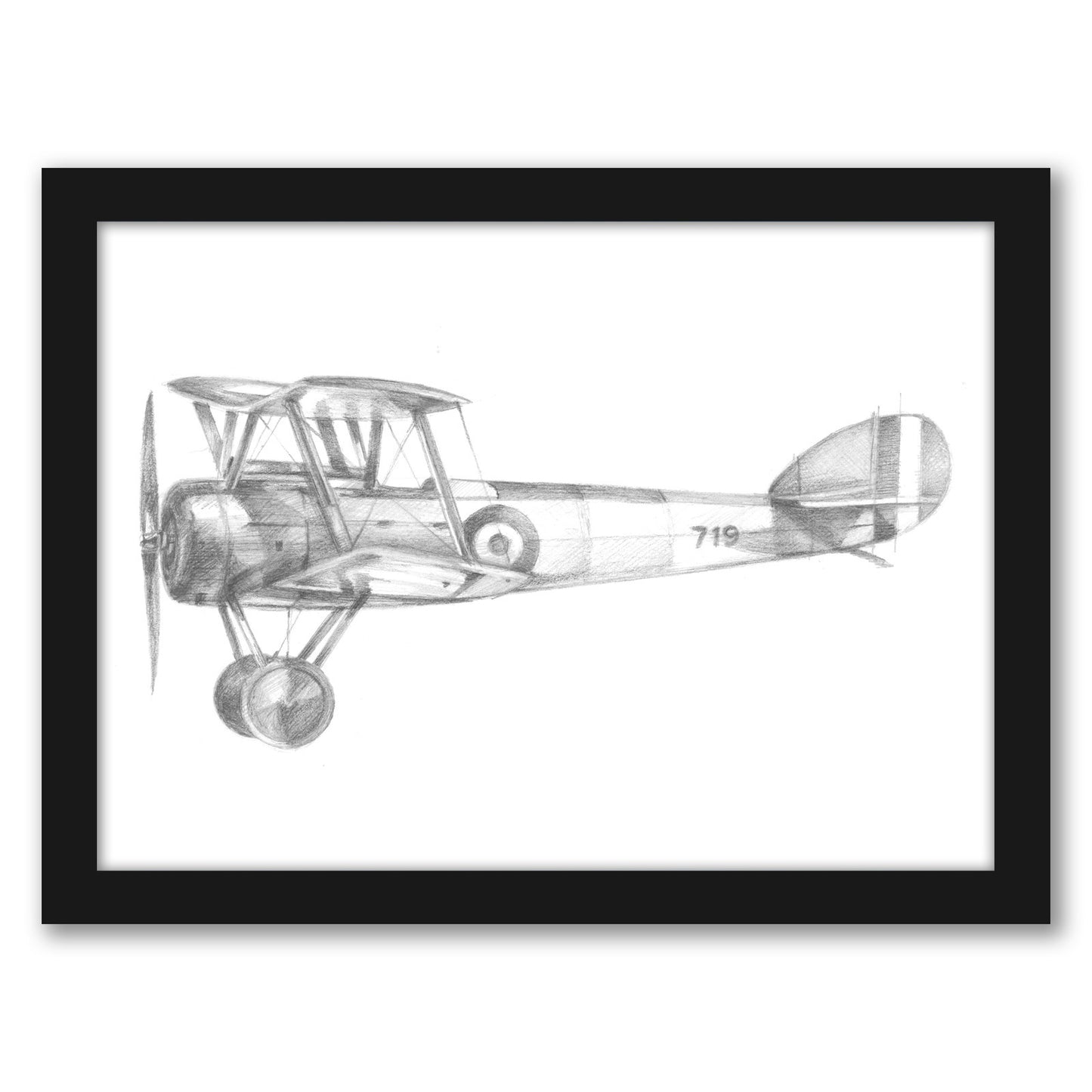 Technical Flight V by Ethan Harper by World Art Group - Framed Print