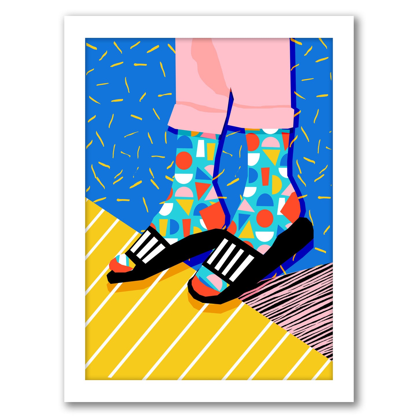 Demo by Wacka Designs - Framed Print