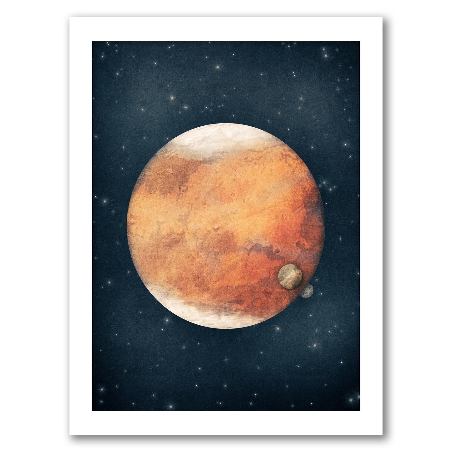 The Red Planet by Tracie Andrews - Framed Print