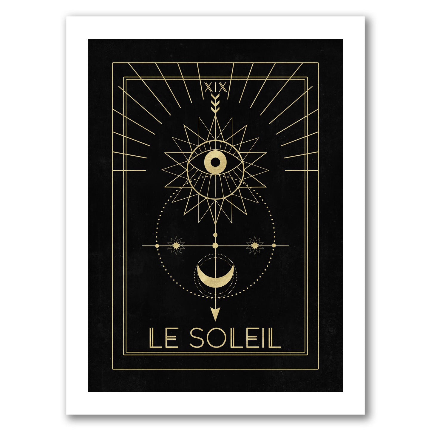 Le Soleil by Emanuela Carratoni - Framed Print