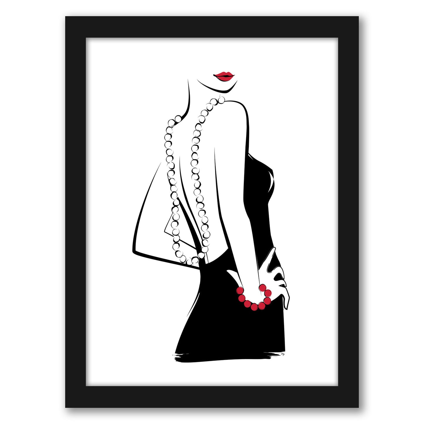 Back Off By Martina - Framed Print