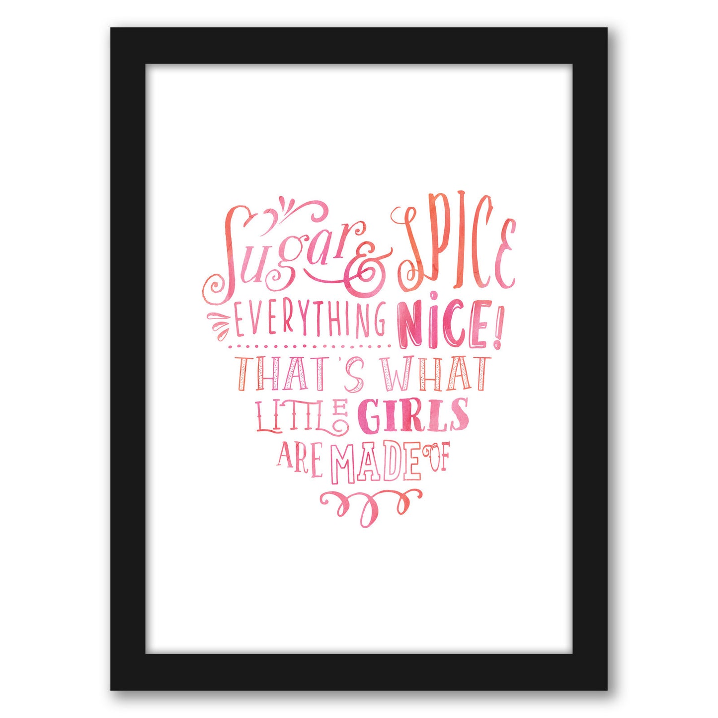 Sugar & Spice By Elena David - Framed Print