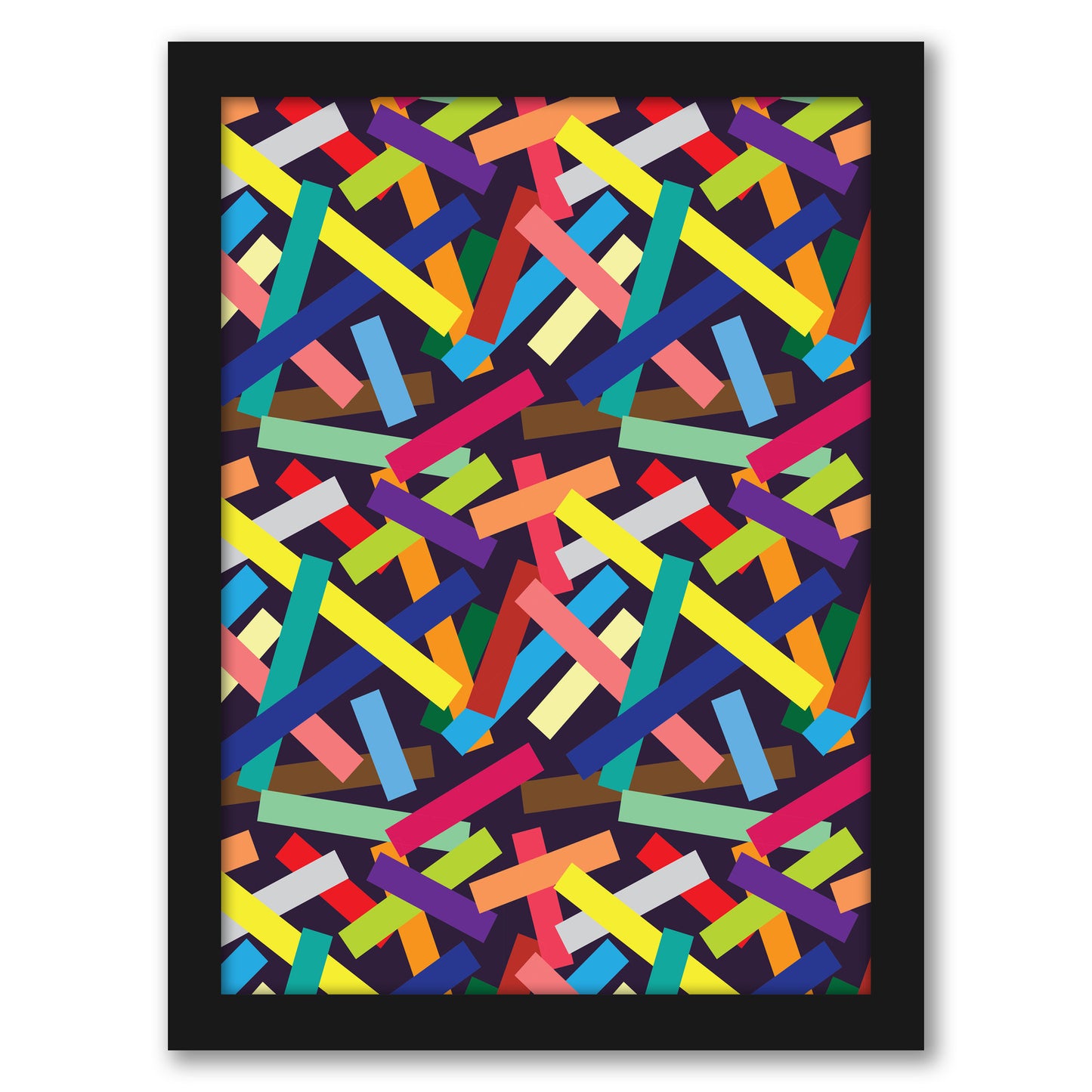 Confetti by Joe Van Wetering - Framed Print