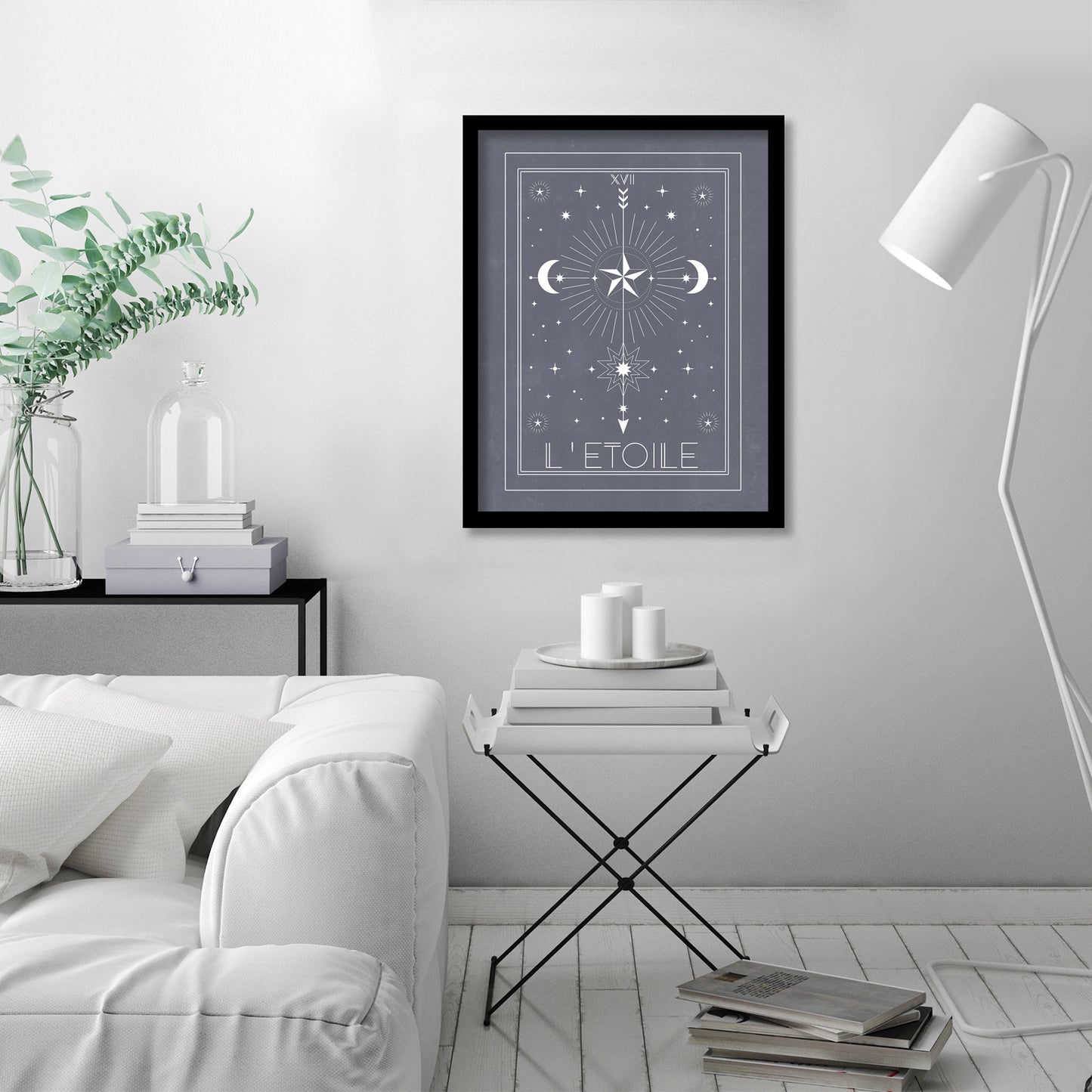 L Etoile by Emanuela Carratoni - Framed Print