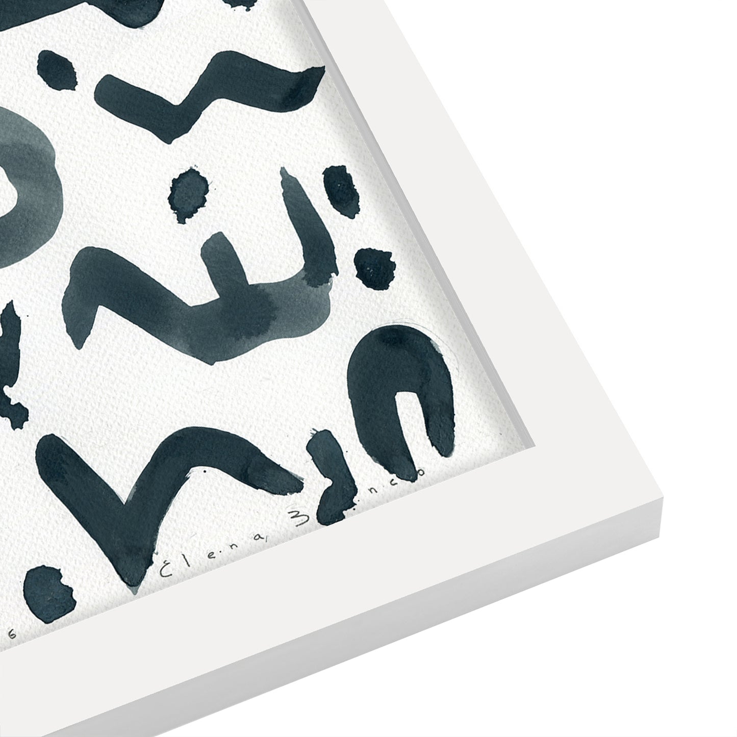 Manuscript#2 by Dreamy Me - Framed Print