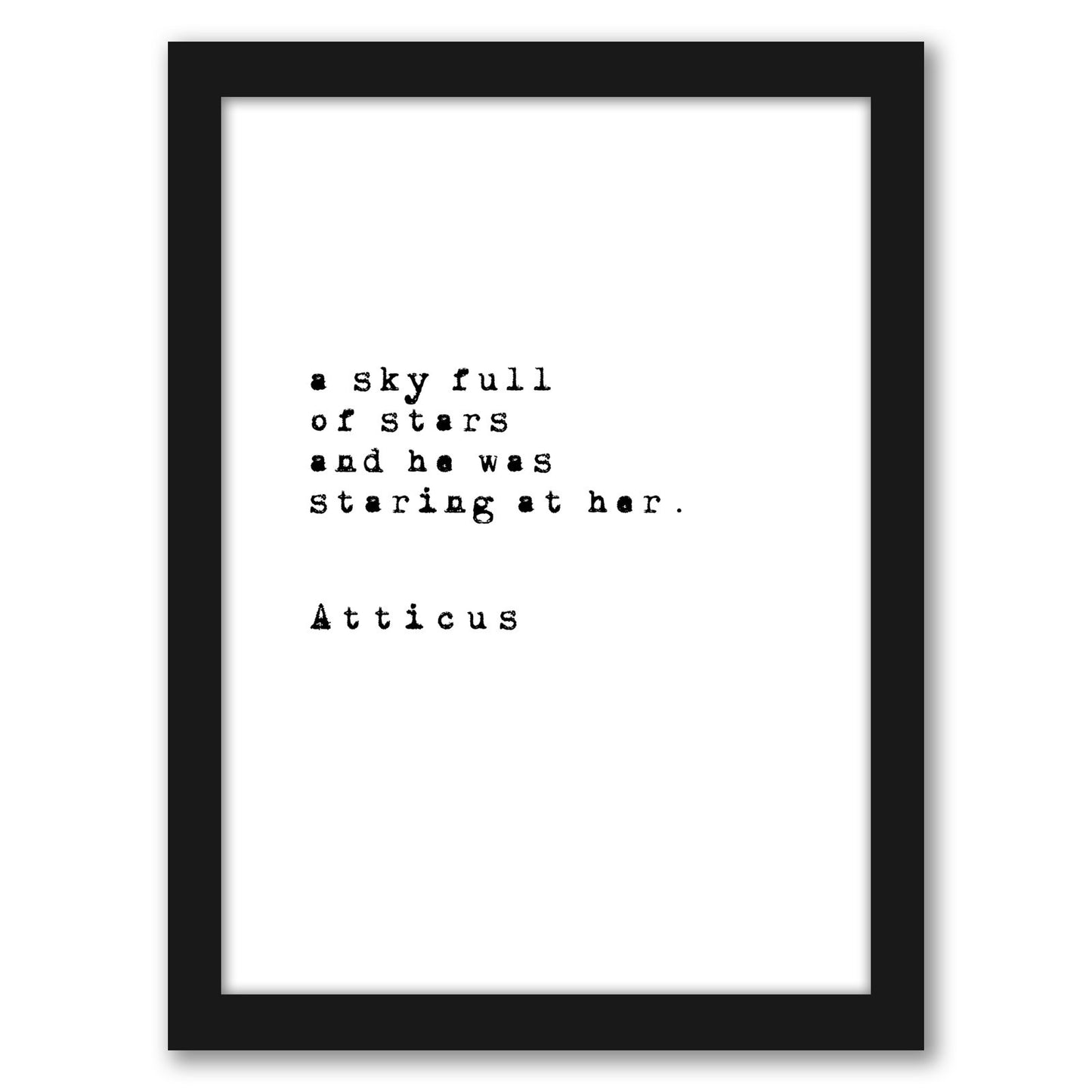 Stars by Explicit Design - Framed Print