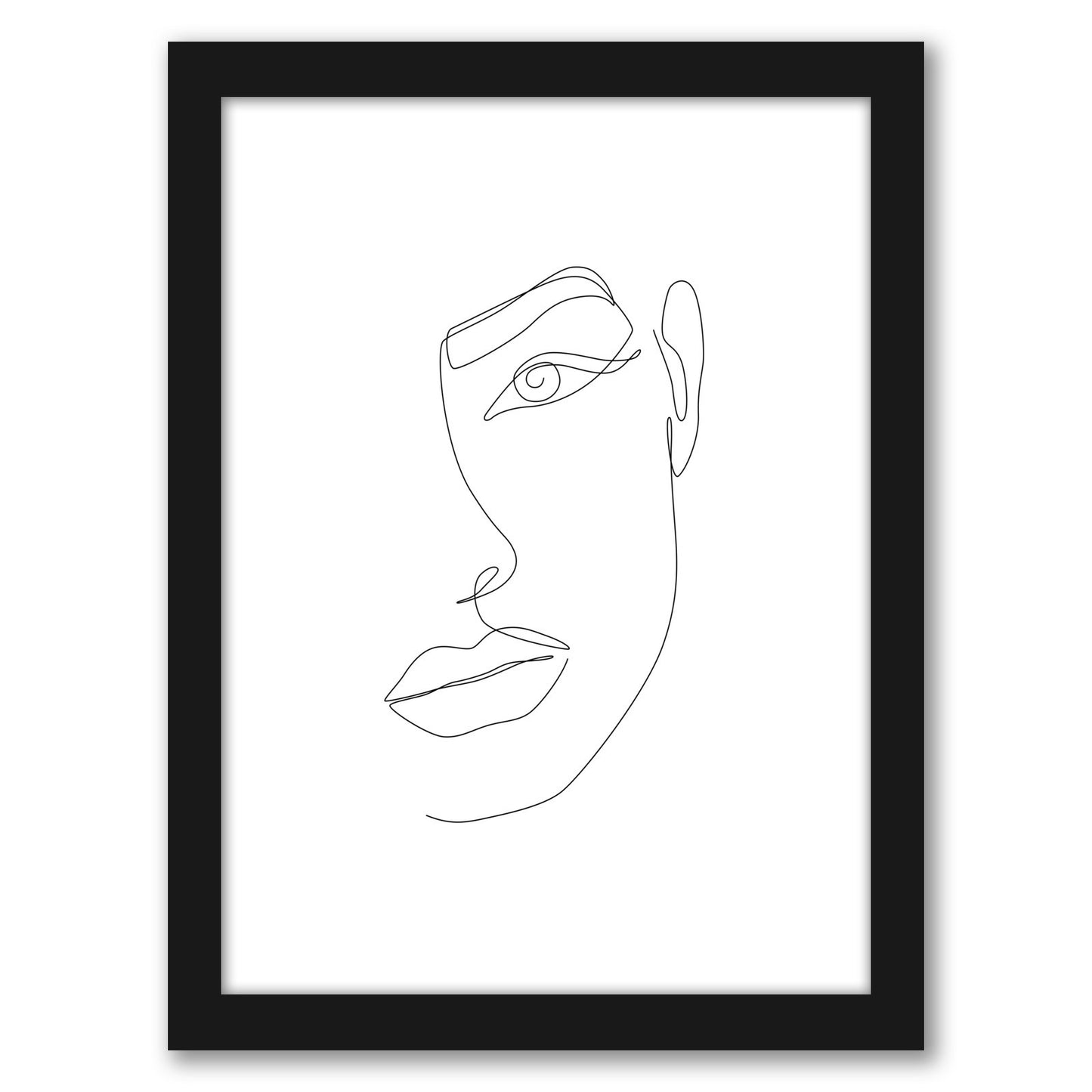 Eye Connection by Explicit Design - Framed Print