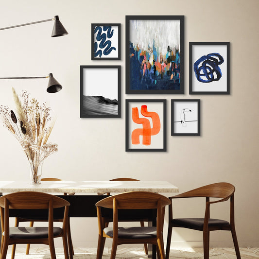 Gallery Wall Assembly Guide - Four Featured Styles