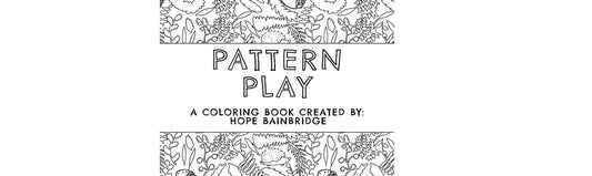 Pattern Play - A (free!) Coloring Book Created By Hope Bainbridge + Americanflat