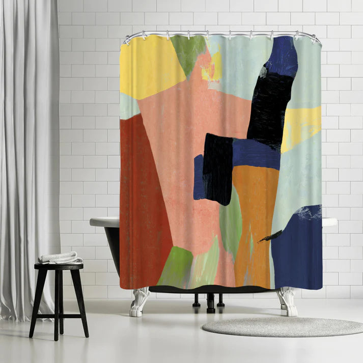 Artistic Shower Curtains by Color