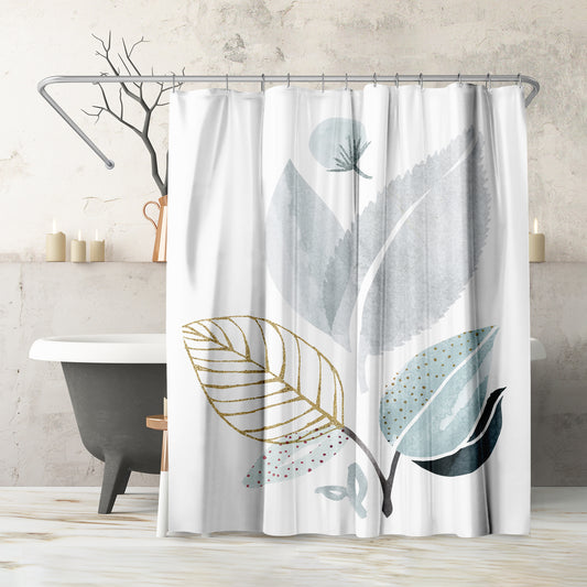 71" x 74" Shower Curtain, Forest Friends by Modern Tropical