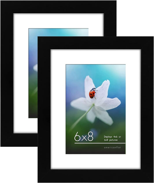 Set of 2 - Gallery Picture Frame with Mat | Signature Collection
