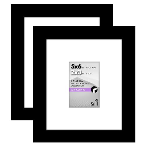Americanflat Galleria Picture Frames | Set of 2 | With Mat | Acrylic