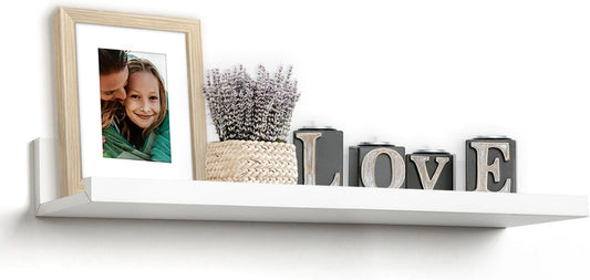 Americanflat | Floating Shelf | Lipped Ledge & Easy Wall Mount