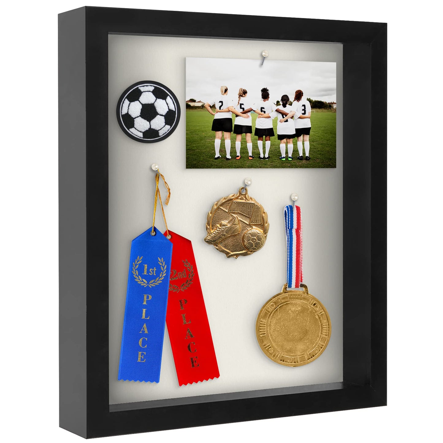 Shadow Box Frame, Shatter-Resistant Glass - Americanflat