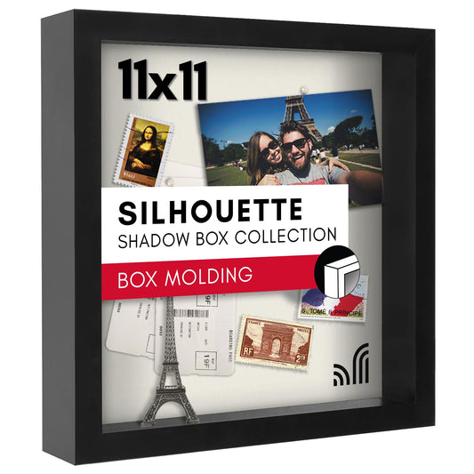 Shadow Box Frame, Shatter-Resistant Glass - Americanflat