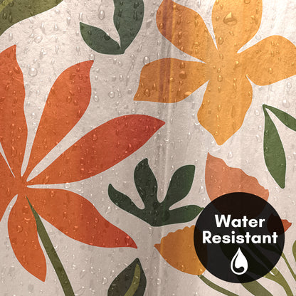Americanflat 71x74 A Warm Day Shower Curtain - 100% Polyester Shower Curtain