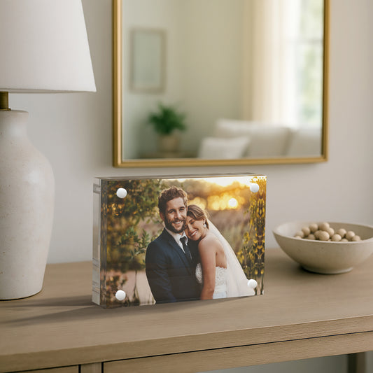 Double-Sided Acrylic Picture Frame | Scratch Resistant