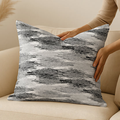 Throw Pillow with Sewn-In Insert | Blurred Design