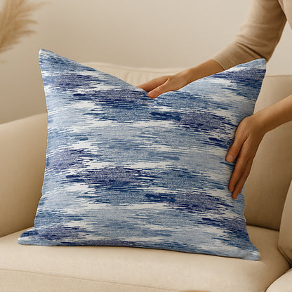 Throw Pillow with Sewn-In Insert | Blurred Design