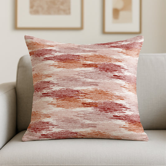 Throw Pillow with Sewn-In Insert | Blurred Design