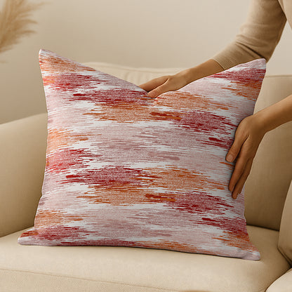 Throw Pillow with Sewn-In Insert | Blurred Design