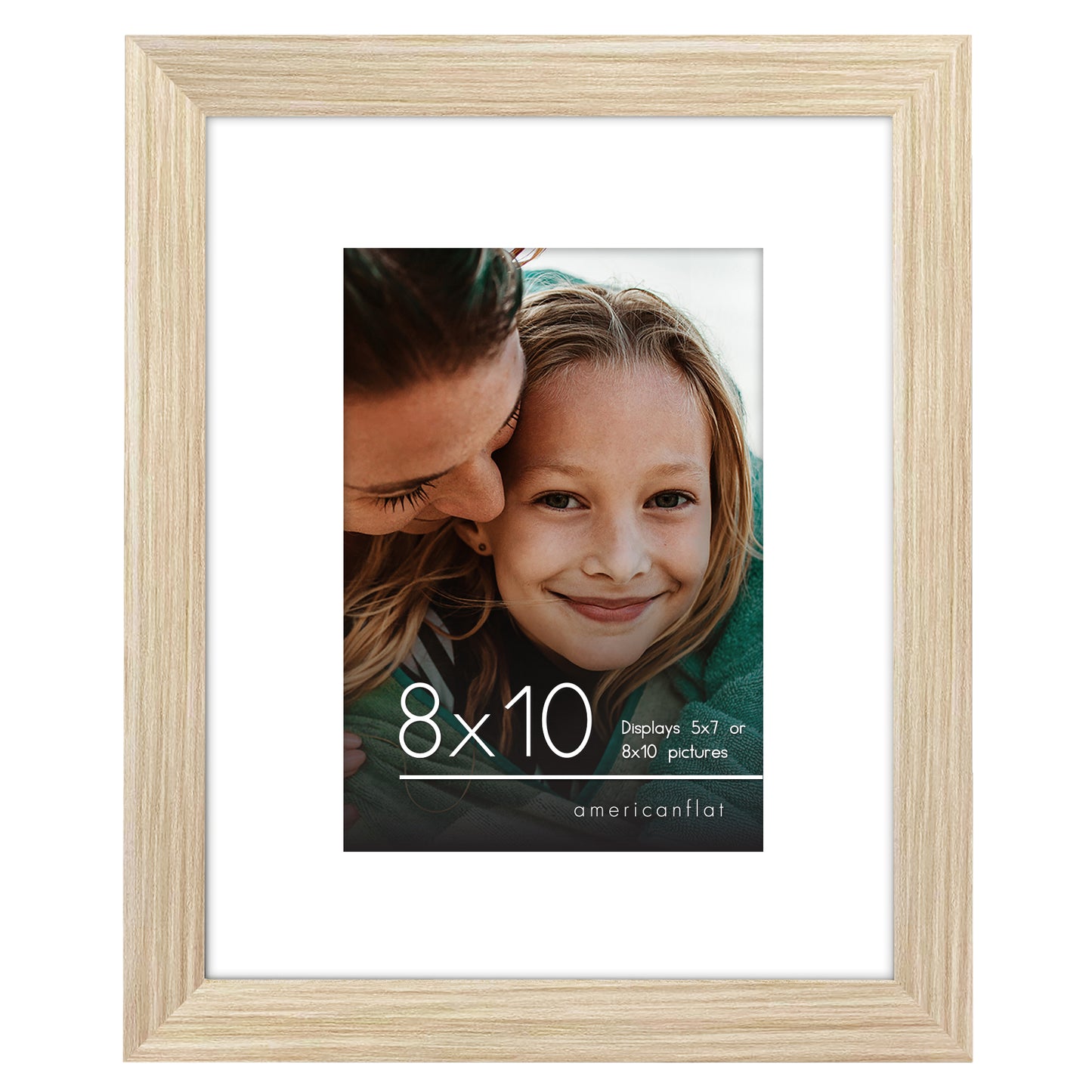 Picture Frame with Mat | Engineered Wood Photo Frame