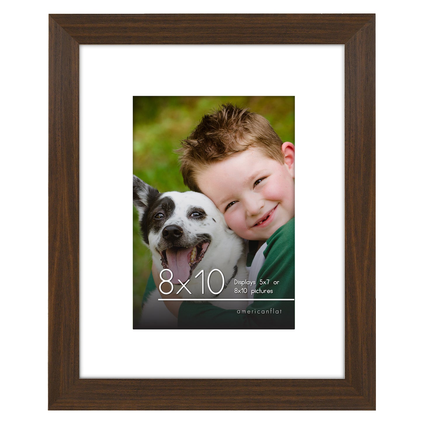 Picture Frame with Mat | Engineered Wood Photo Frame