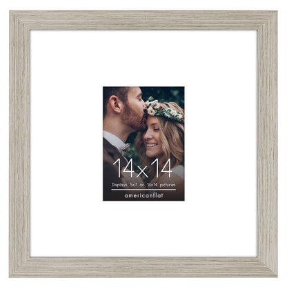 Americanflat Wedding Signature Frame with Mat | Classic Molding