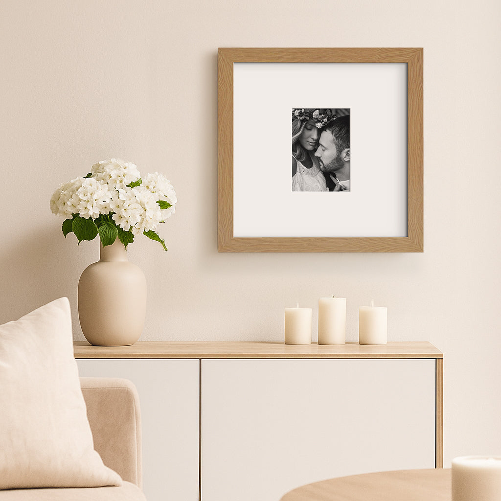 Americanflat Wedding Signature Frame with Mat | Classic Molding