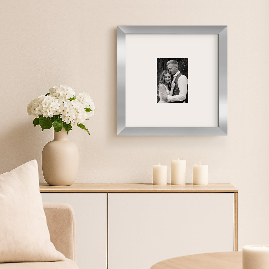 Americanflat Wedding Signature Frame with Mat | Classic Molding