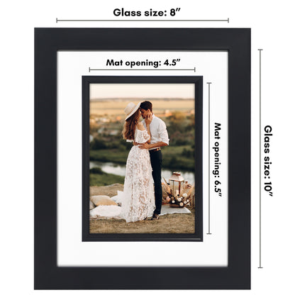Americanflat Picture Frame | Decorative Inner Mat Accent