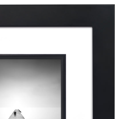 Americanflat Picture Frame | Decorative Inner Mat Accent