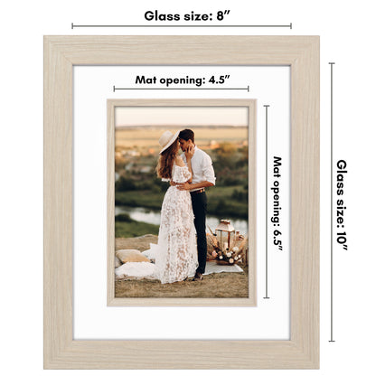 Americanflat Picture Frame | Decorative Inner Mat Accent