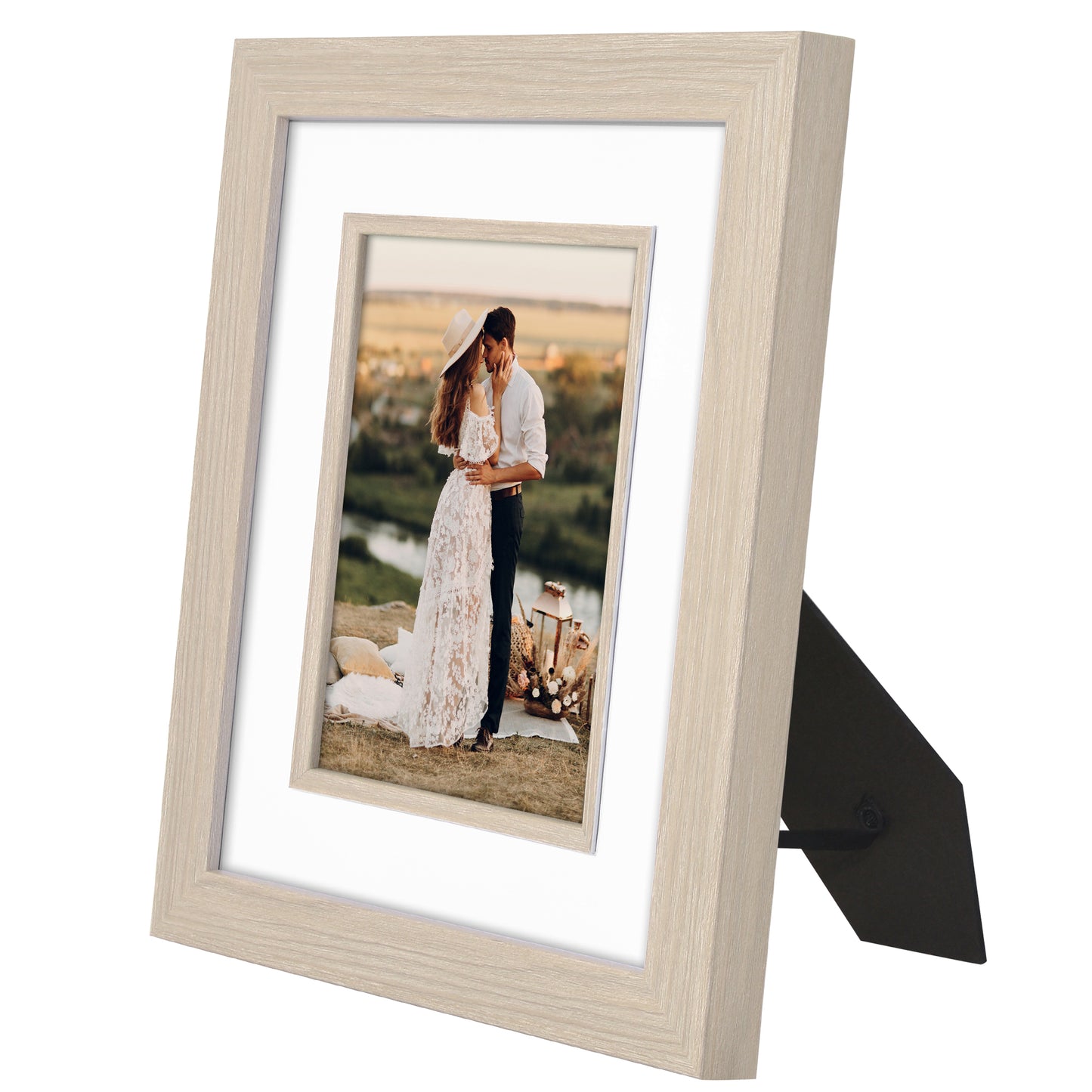 Americanflat Picture Frame | Decorative Inner Mat Accent
