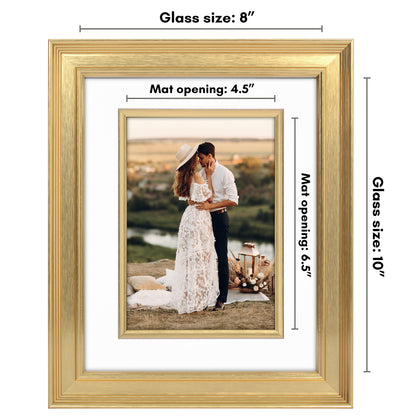 Americanflat Picture Frame | Decorative Inner Mat Accent