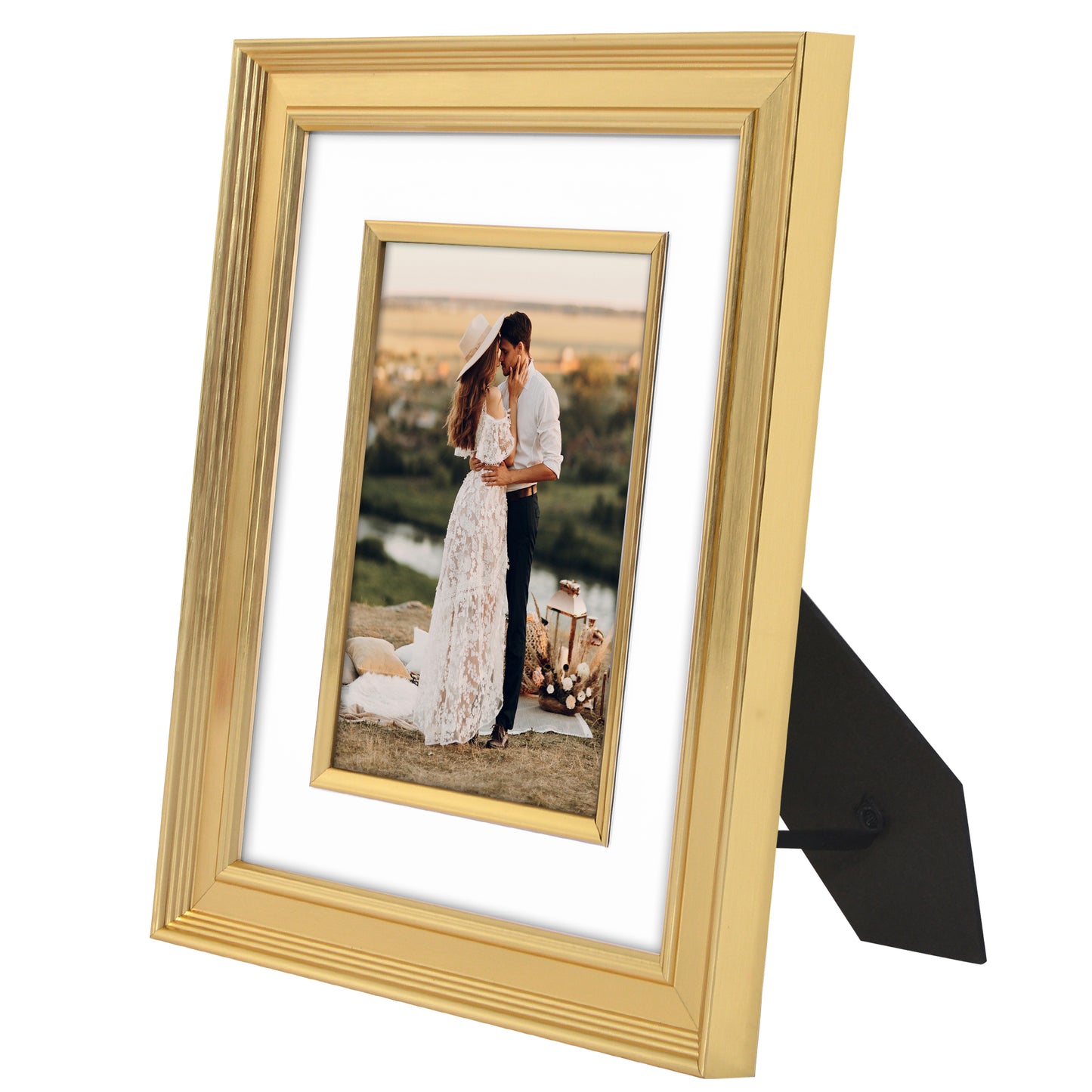 Americanflat Picture Frame | Decorative Inner Mat Accent