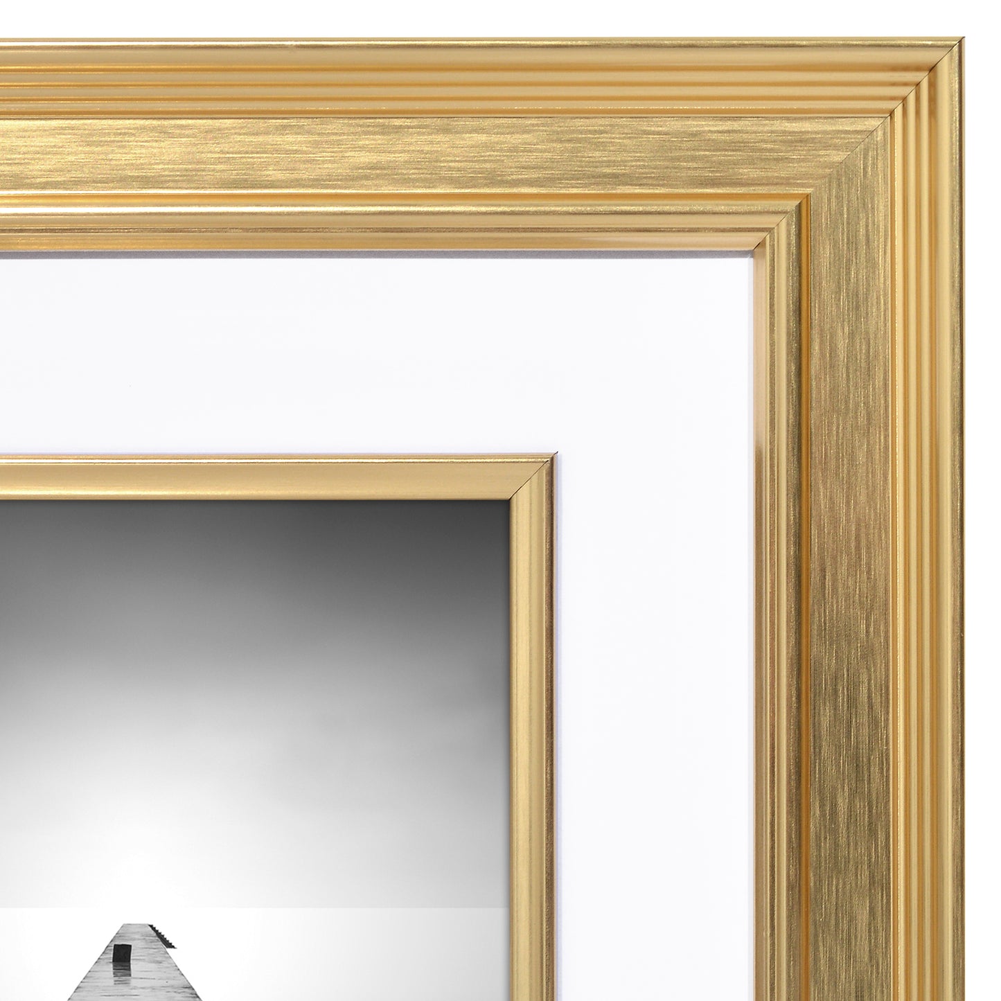Americanflat Picture Frame | Decorative Inner Mat Accent