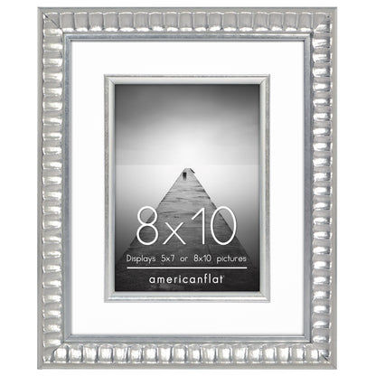 Americanflat Picture Frame | Decorative Inner Mat Accent