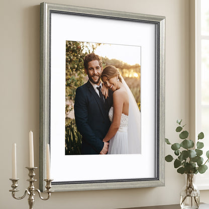 Americanflat Vintage Frames with Mat | Distressed Molding