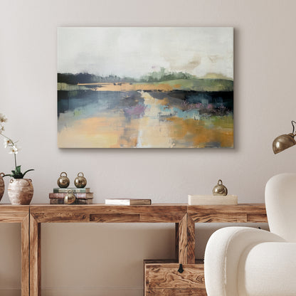 Americanflat Nature-Inspired Canvas Wall Art - Gallery Wrap - Emerald Drift