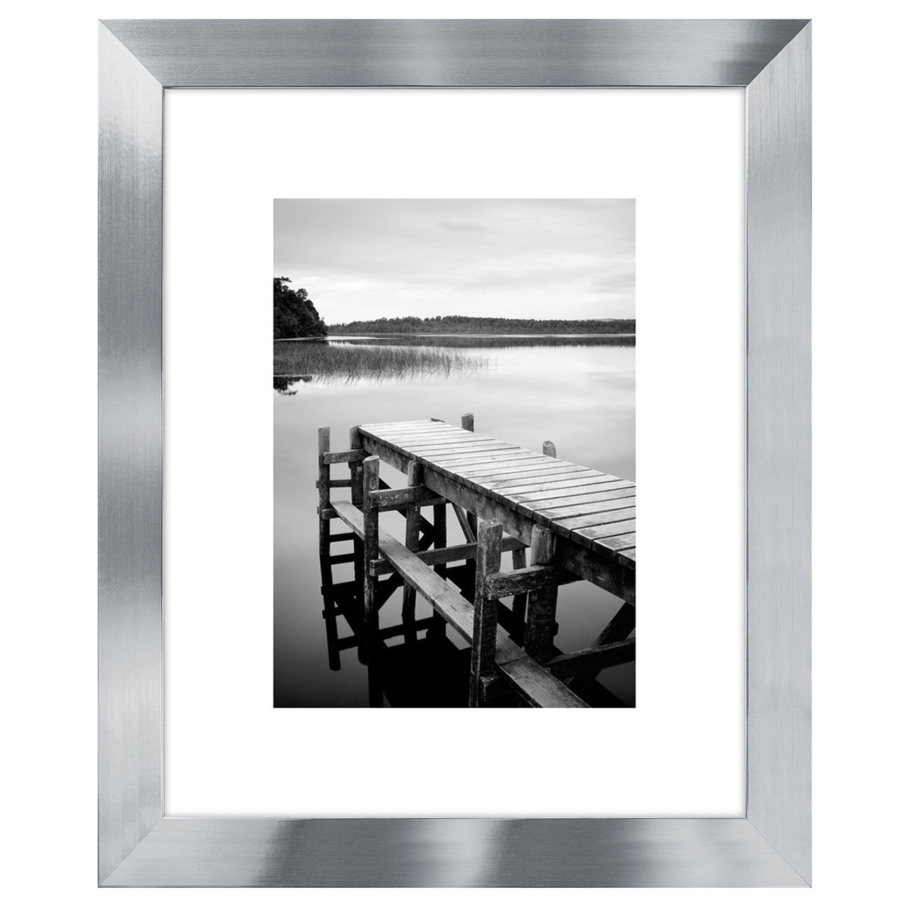 Picture Frame with Mat | Engineered Wood Photo Frame