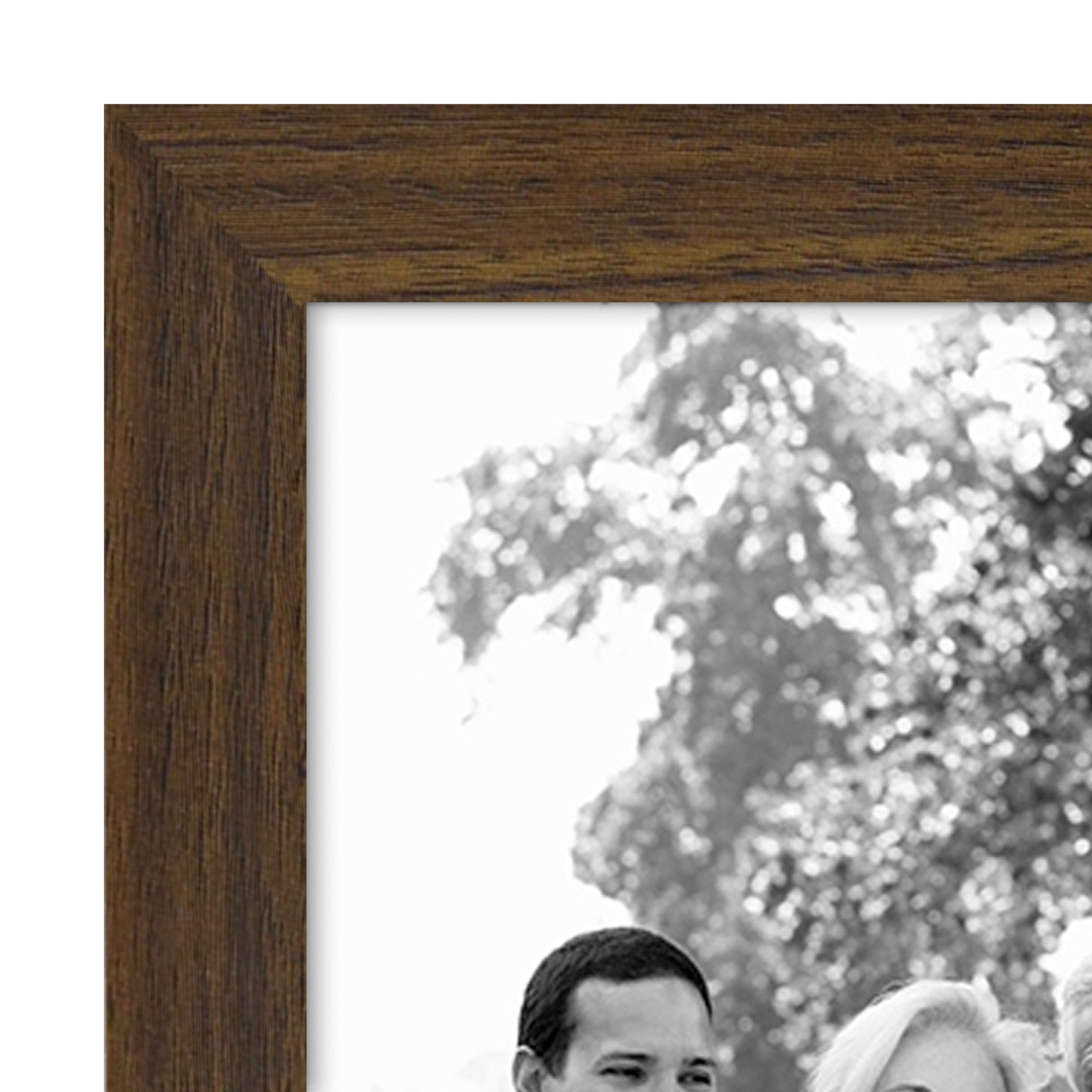 Americanflat | Set of 10 Picture Frames with Shatter-Resistant Glass | Gallery Wall Frame Set with Two 8x10, Four 5x7 and Four 4x6 Frames | Signature Collection | Walnut
