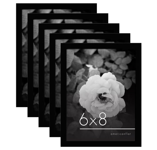 Set of 5 - Classic Gallery Picture Frame without Mat | Galleria Collection