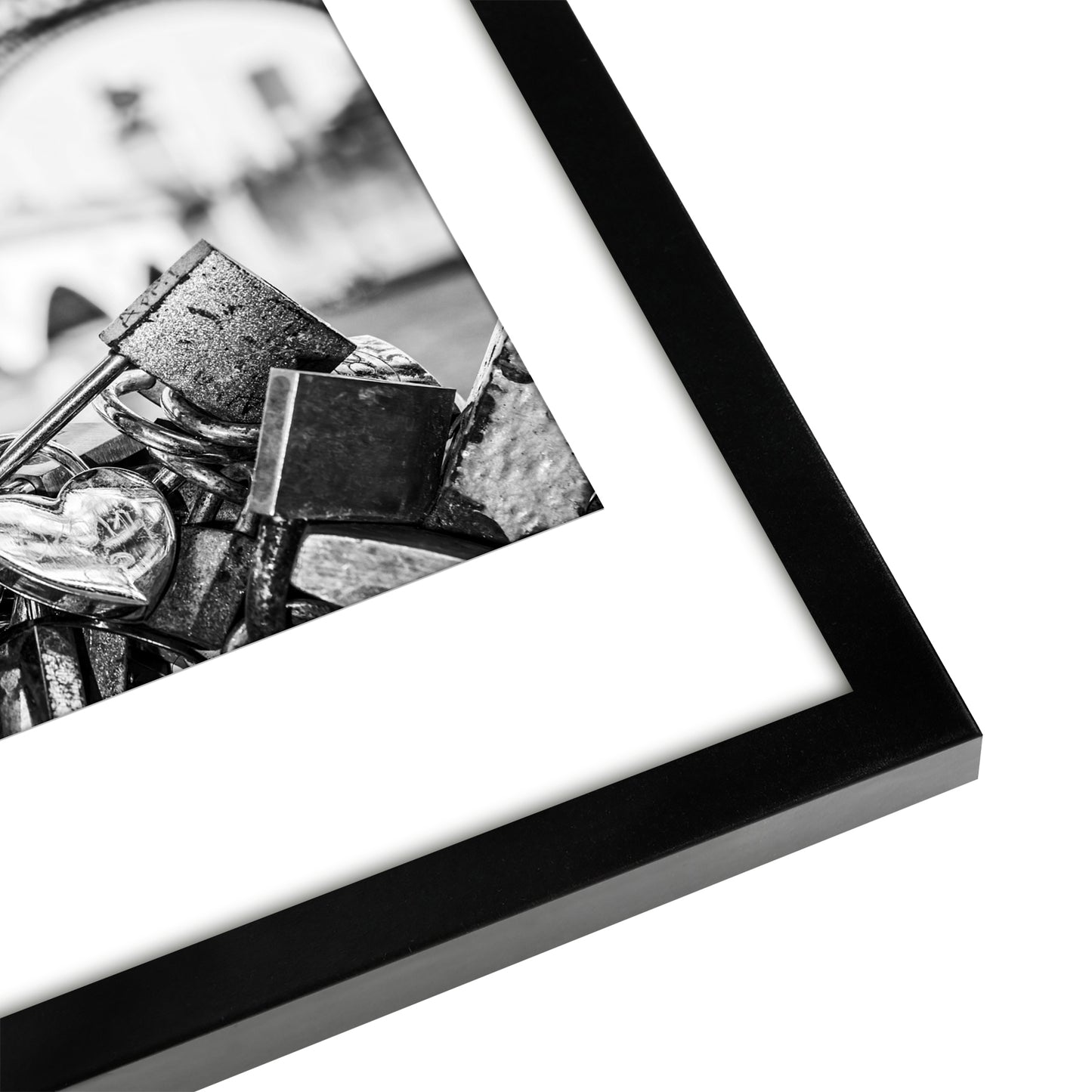 Americanflat | 8x12 | Picture Frame with Polished Plexiglass | Set of 5 | Use as 6x8 Frame with Mat or Display 8x12 Photo Without Mat | Galleria Collection | Picture Frames for Wall Display | Black
