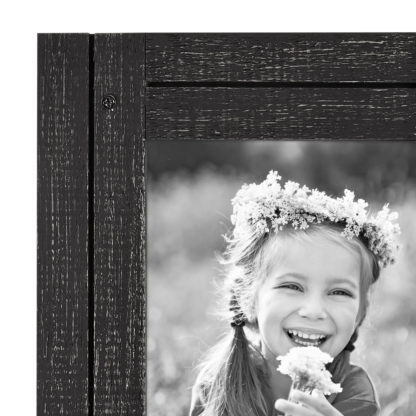 Distressed MDF Frames - Ready to Hang - Ready to Stand - Built-in Easels - Variety of colors and sizes